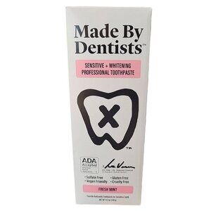 Made by Dentists Toothpaste Fresh Mint Sensitive Whitening Professional 4.2oz